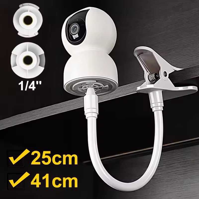 Baby Nursery Camera - 25cm/41cm Flexible Baby Monitor Clip Punch-free