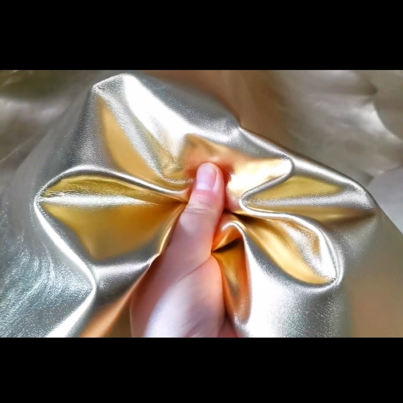 Baby Nursery Yellow - 0.8mm Yellow Gold Sheepskin. The First