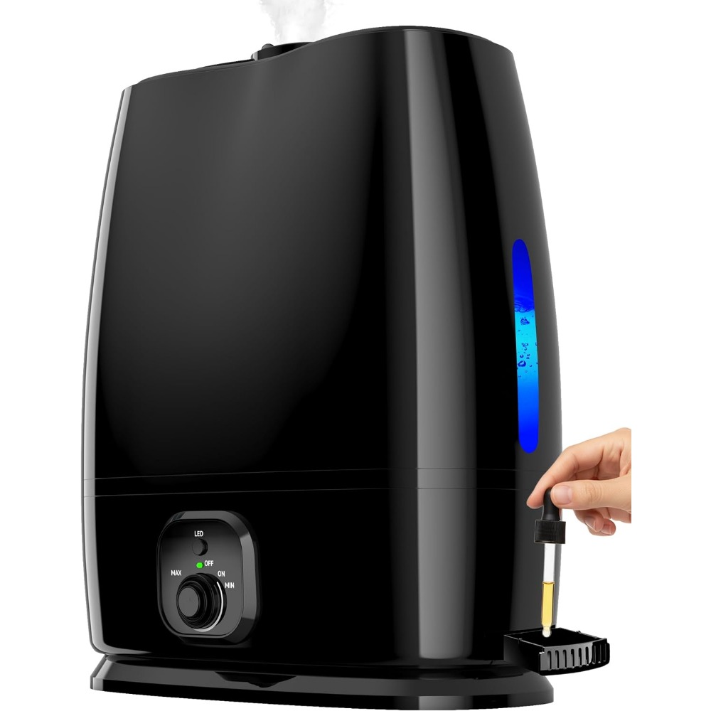 Humidifier Nursery Quiet - 6L Quiet Bedroom Humidifier, 50 Hours