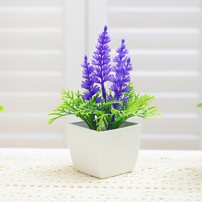 Baby Bookshelf Small - Artificial flower small potted plants are
