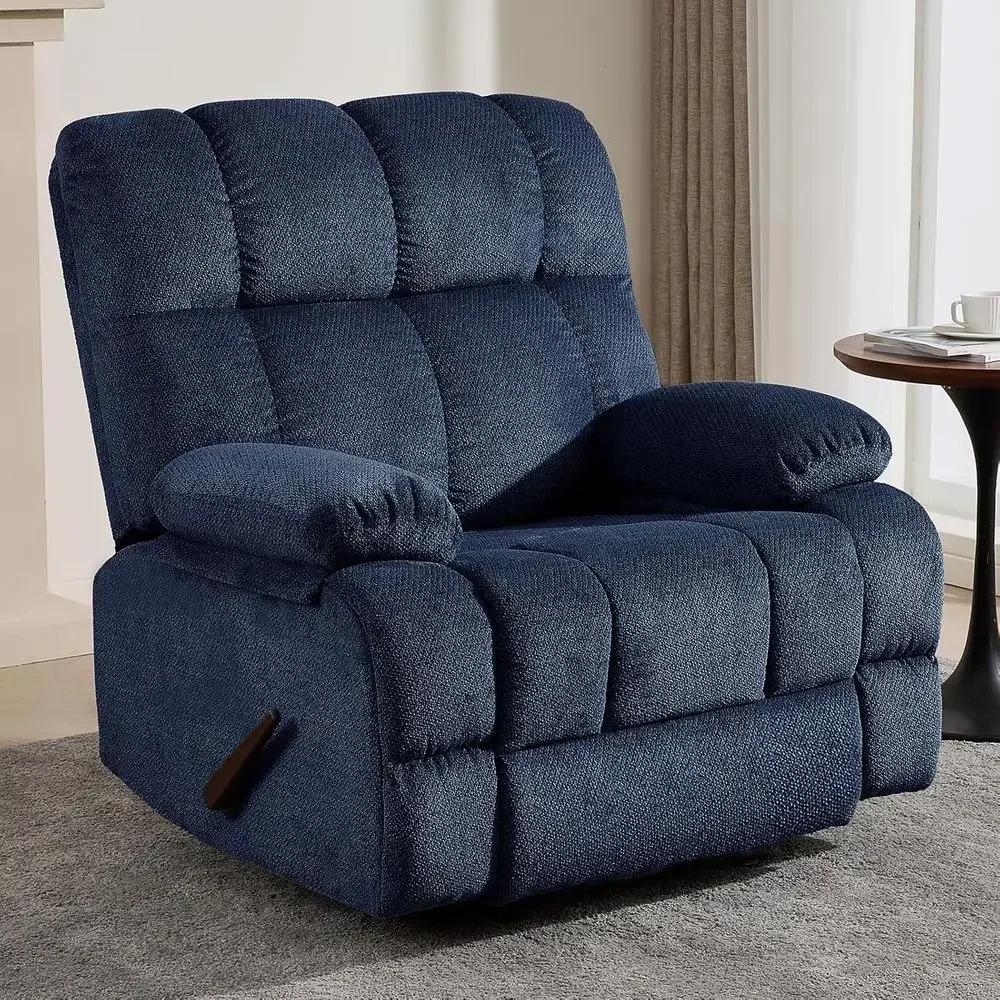 Rocking Chair Nursery - Extra-Wide Manual Rocking Recliner Chair for