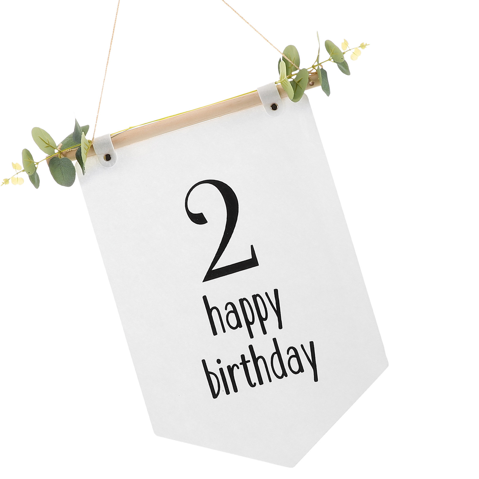 Baby Nursery Bunting - Kids Felt Birthday Banner Decorations Party
