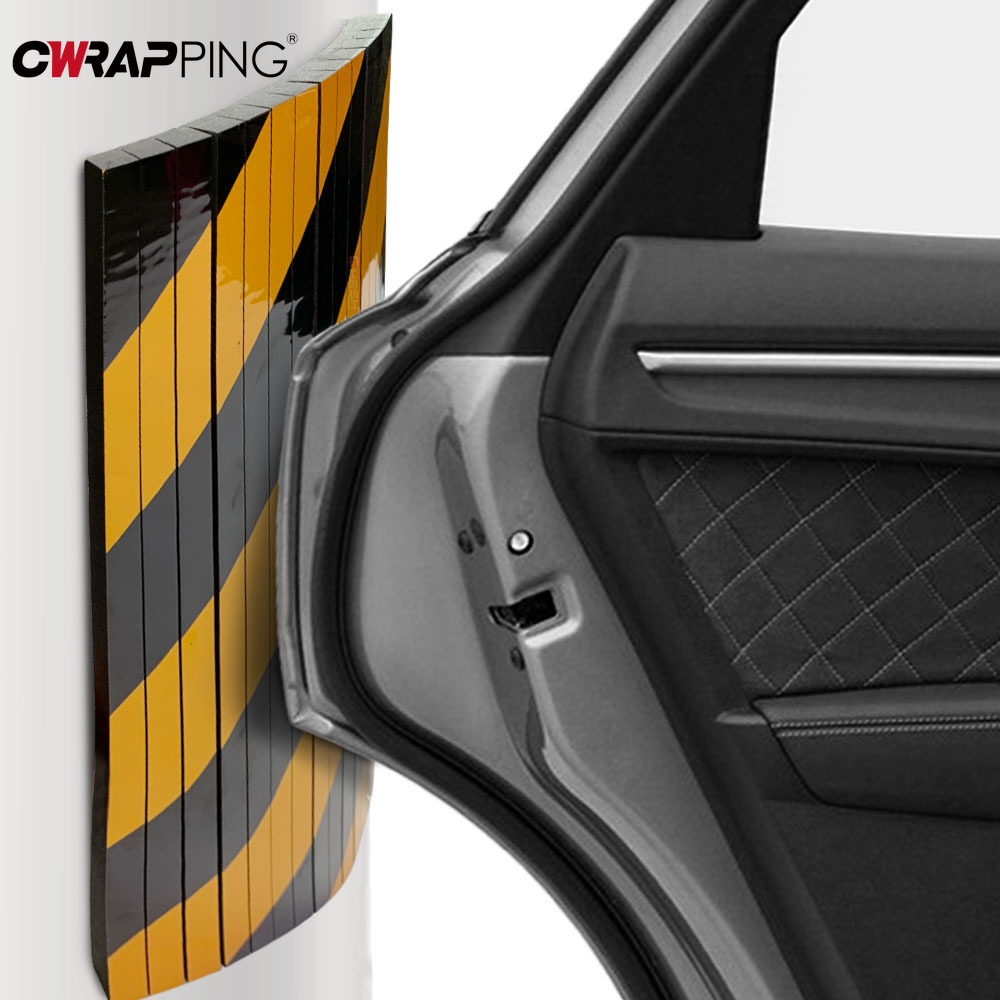 Corner Guard Foam - Car Foam Warning Signs Bumper Cylinder