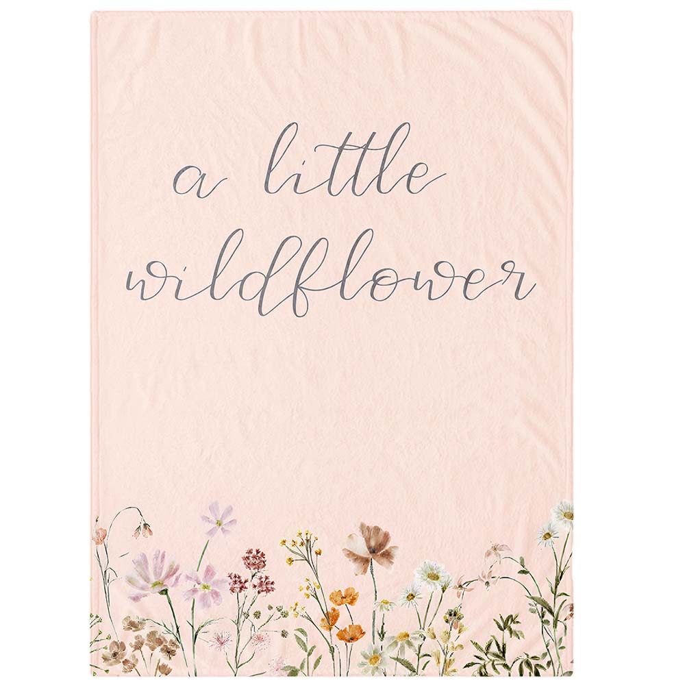 Baby Nursery In Hospital - 1pc A Little Wildflower Watercolor Floral