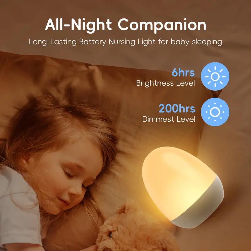 Baby Nursery Temperature - Touch Night Light for Baby Nursery