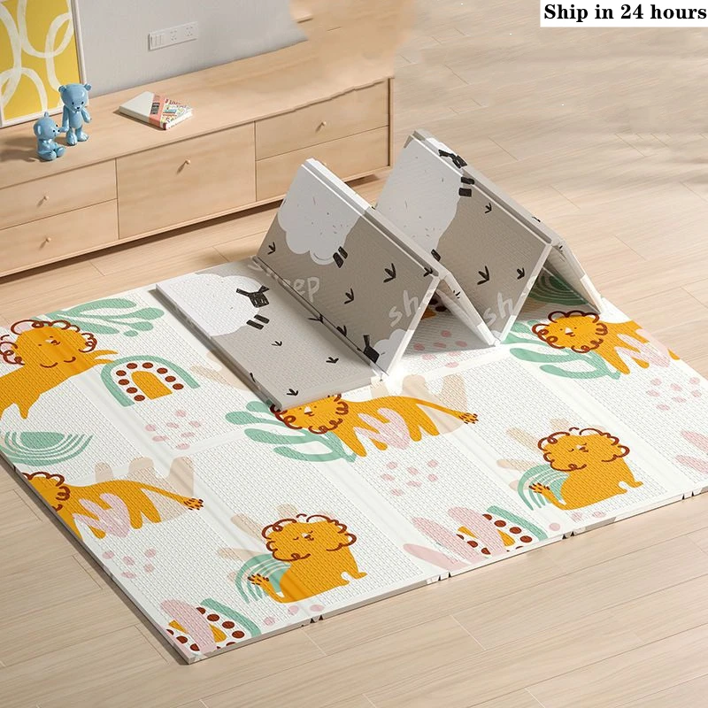 Baby Nursery Carpet - Baby Play Mats Foldable Xpe Puzzle