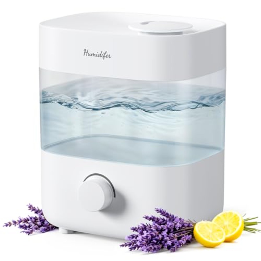 Humidifier Nursery Quiet - Bedroom Humidifier With 2L Top Fill