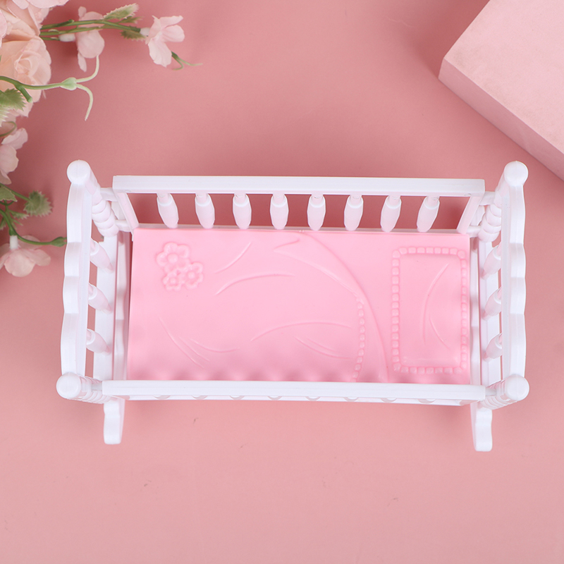 Baby Nursery Bed - Mini Baby Shaker Rattle Toy Pink