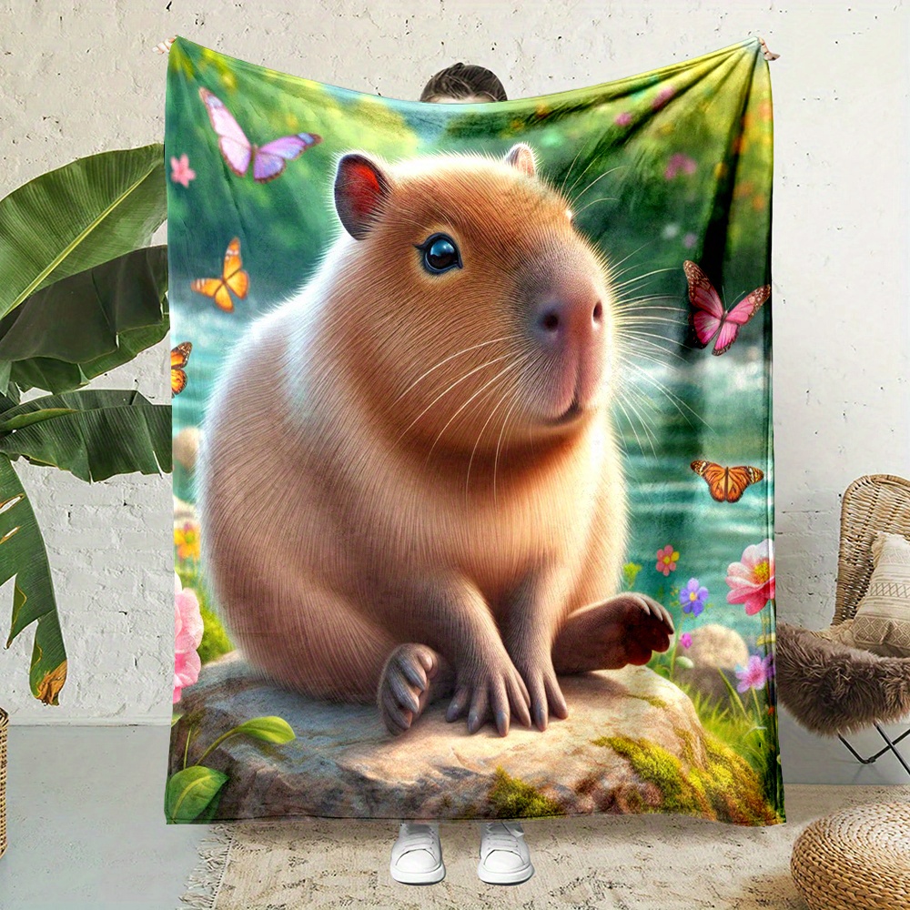 Baby Nursery In Hospital - Super Soft Squirrel Woodland Animal Print