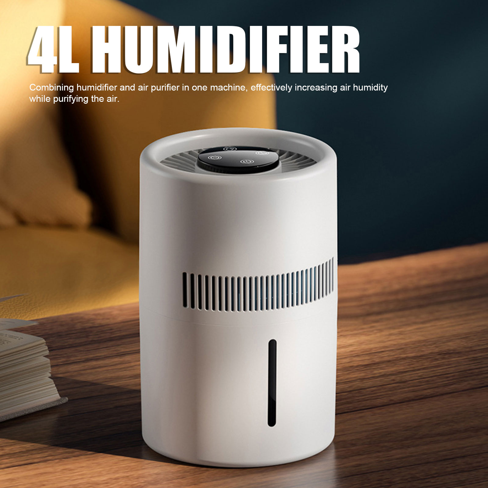 Humidifier Nursery Quiet - Air Purifier Efficient Purification 5W 2