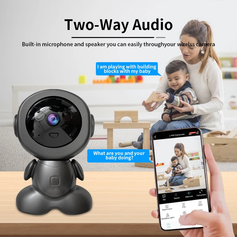 8MP Wifi Surveillance Robot Ca - Baby Nursery Camera review and price