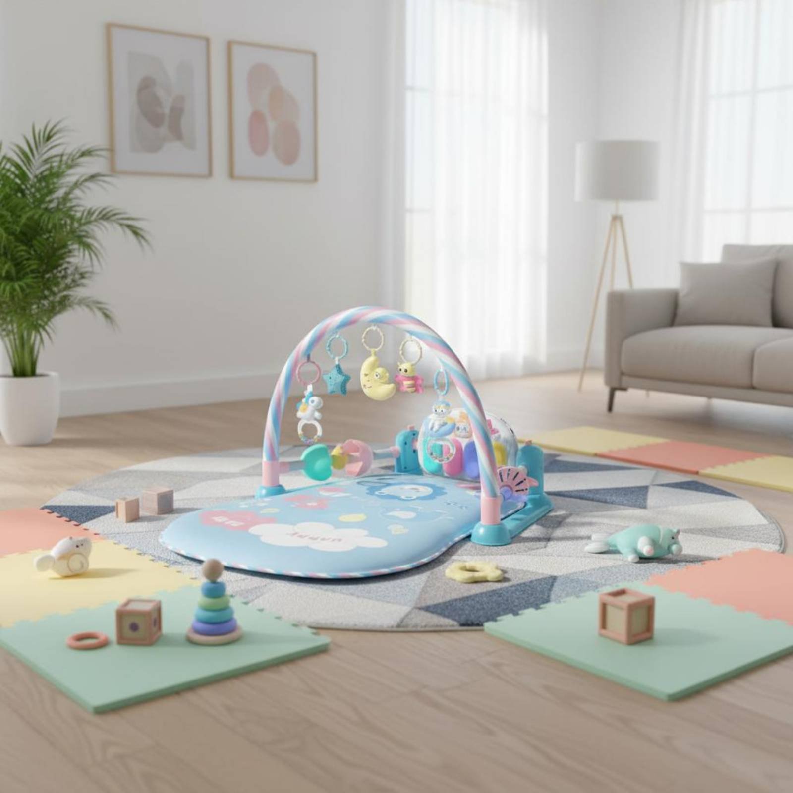 Baby Playpen with Piano Music  - Baby Nursery Bed review and price