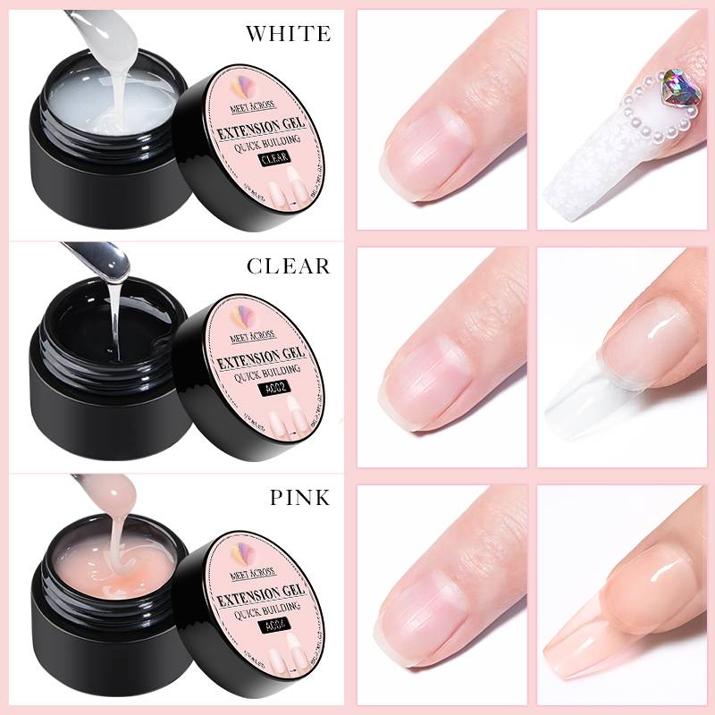 Baby Boomer Extension Nail Gel - Baby Nursery Jelly review and price