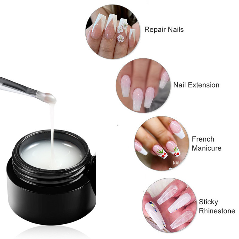Baby Boomer Extension Nail Gel - Baby Nursery Jelly review and price