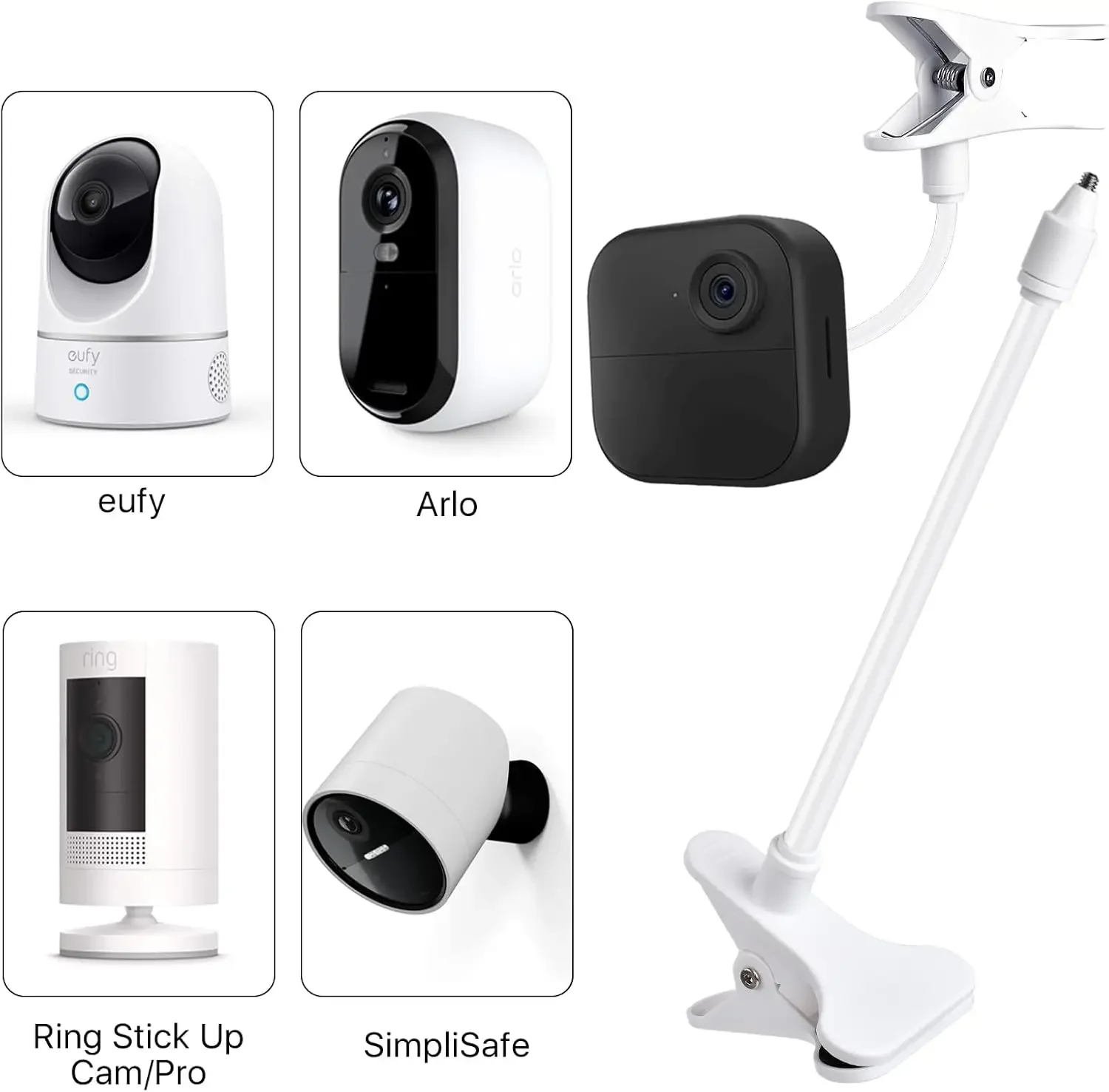 25cm/41cm Flexible Baby Monito - Baby Nursery Camera review and price