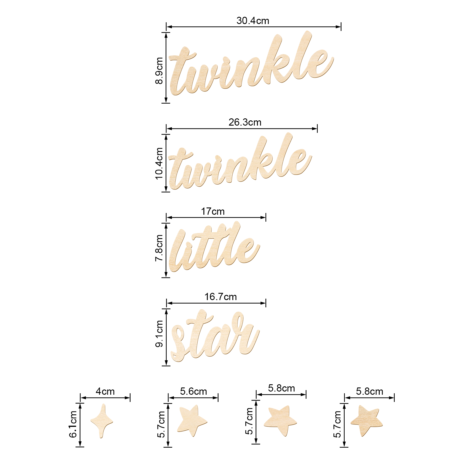 Twinkle Twinkle Little Star Wo - Baby Nursery Wall Decor review and price