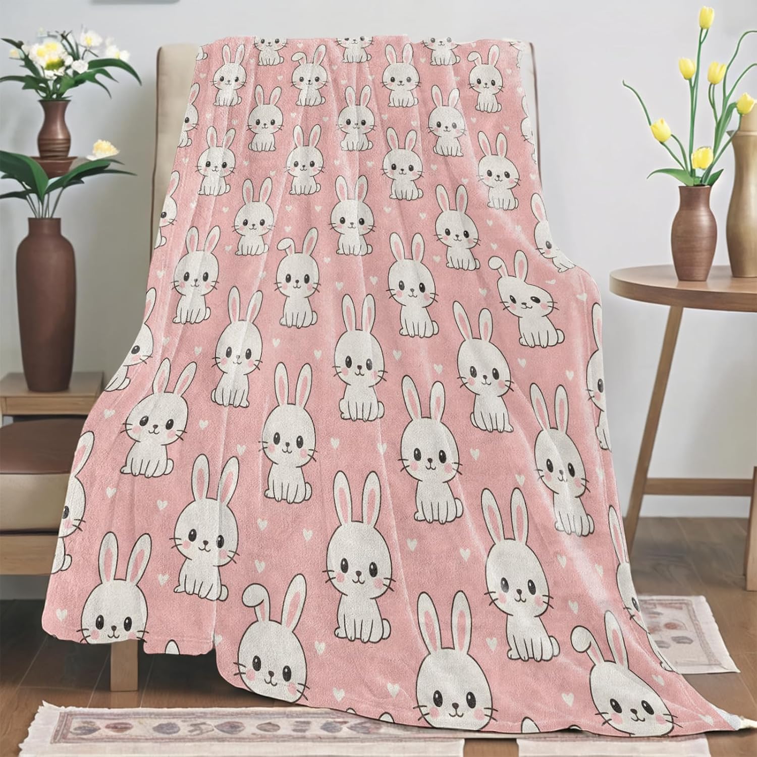 Cute Cartoon Bunny Rabbit Prin - Baby Nursery In Hospital review and price