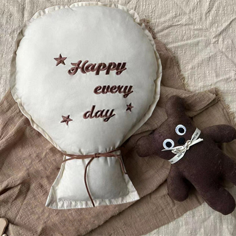 2Pcs Cotton Embroidery Balloon - Baby Nursery Embroidery review and price