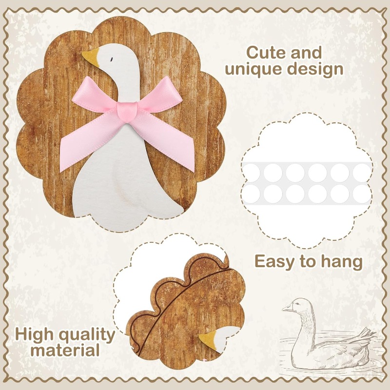 Whimsical Vintage Wooden Goose - Baby Nursery Vintage review and price