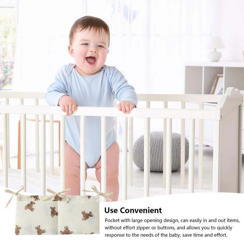 Baby Crib Organizer Cot Caddy  - Baby Nursery Bed review and price
