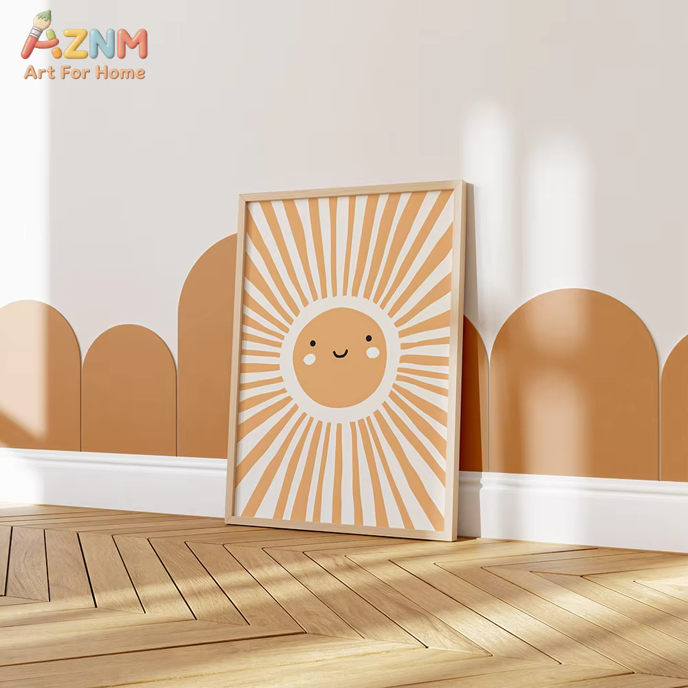 AZNM Boho Neutral Sun Flower R - Baby Nursery Neutral review and price