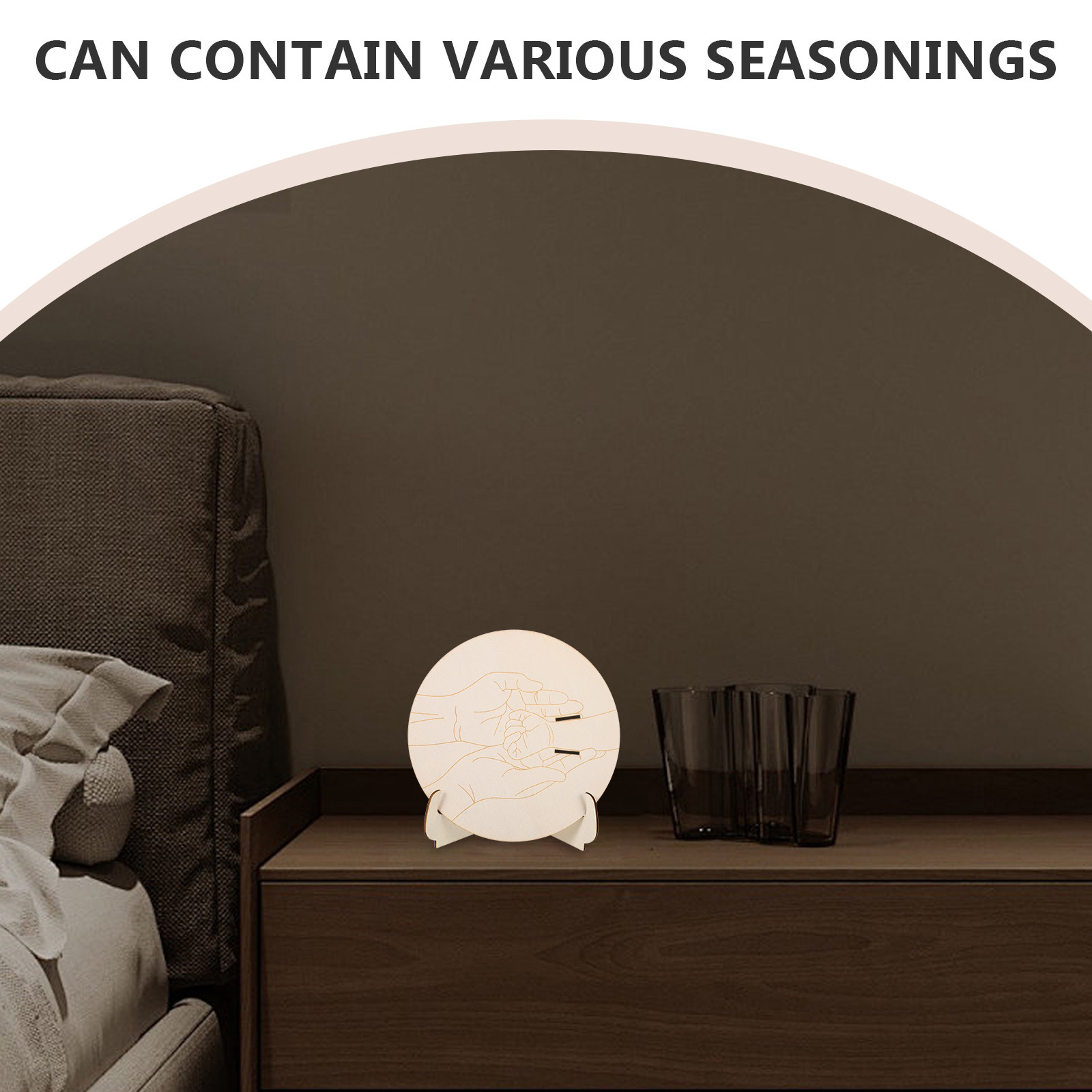 1Set Engraved Round Wooden Bab - Baby Nursery In Hospital review and price