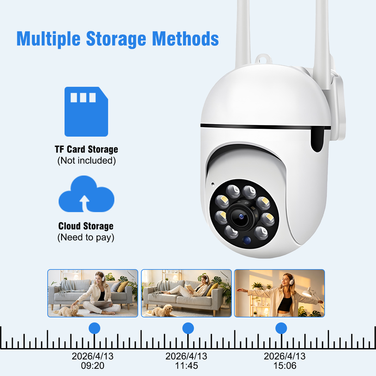 8MP Wireless network outdoor c - Baby Nursery Camera review and price