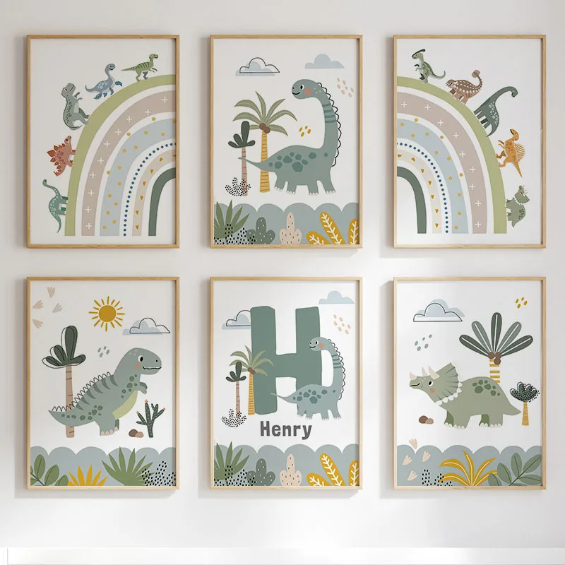 Cute Dinosaur T-Rex Brachiosau - Baby Nursery Wall Decor review and price
