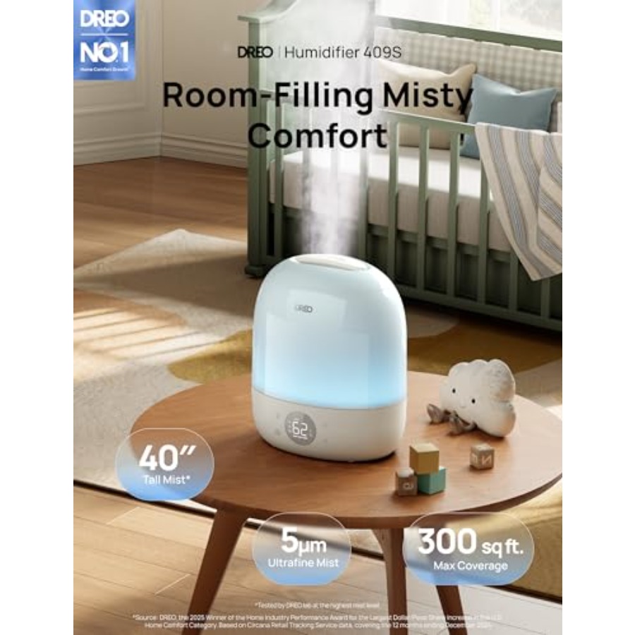 Smart Humidifier For Bedroom A - Humidifier Nursery Quiet review and price