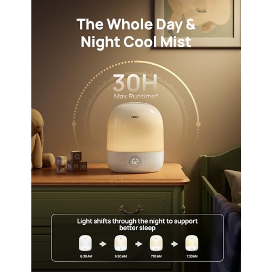 Smart Humidifier For Bedroom A - Humidifier Nursery Quiet review and price