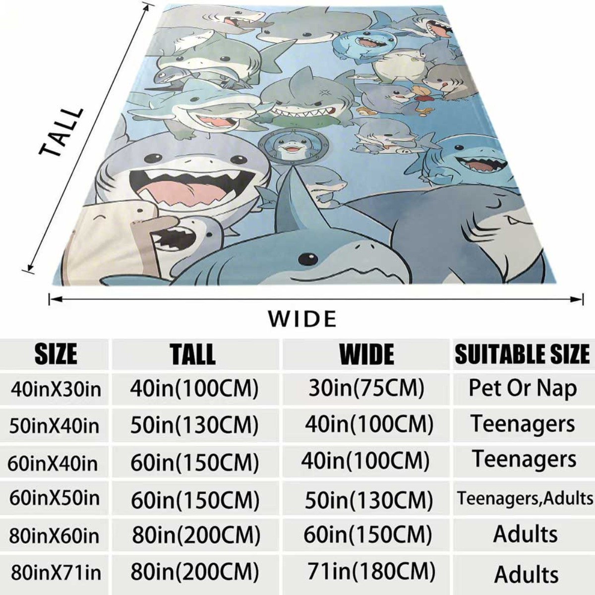 Large Cartoon Baby Sharks Flee - Baby Nursery In Hospital review and price