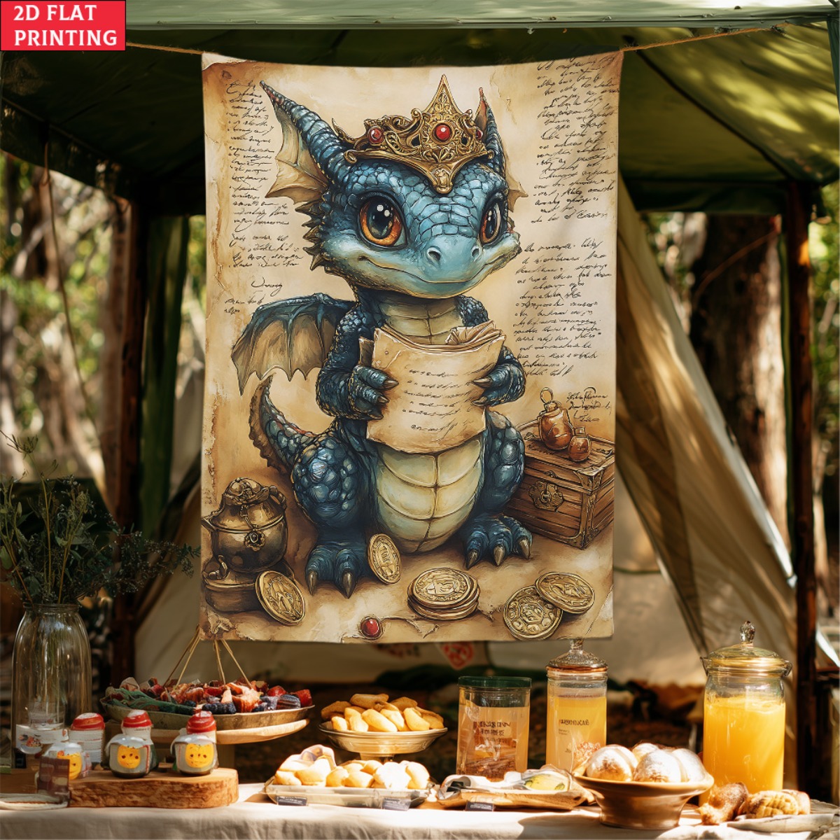Dragon baby crown treasure fan - Baby Nursery Hanging Decor review and price