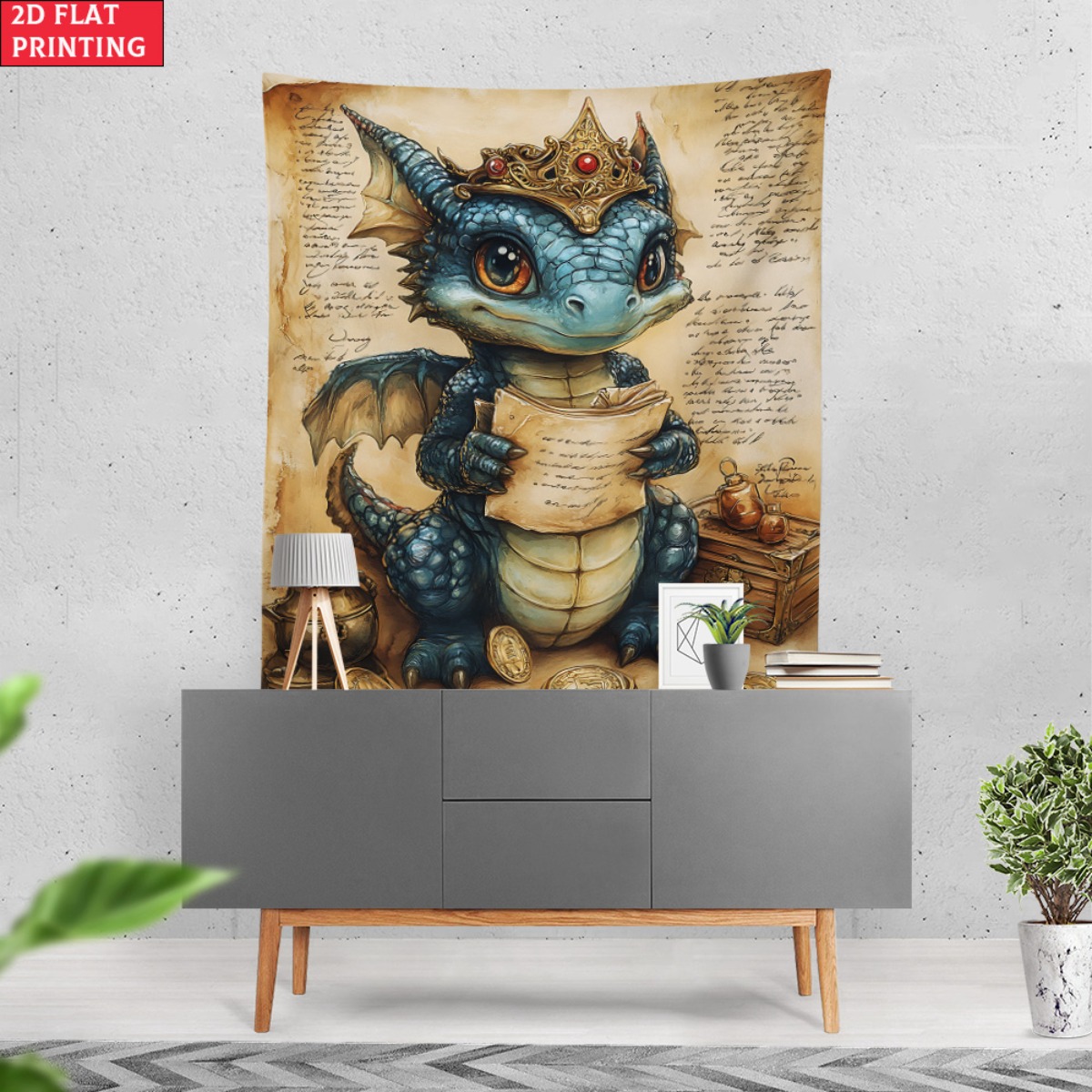 Dragon baby crown treasure fan - Baby Nursery Hanging Decor review and price