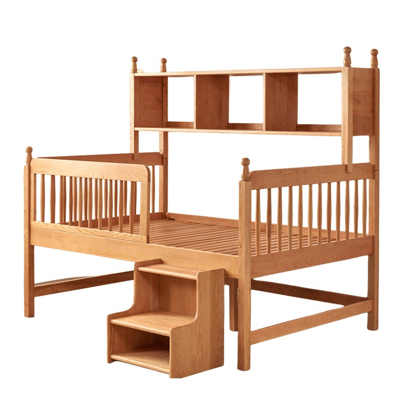 All solid wood children's bed  - Baby Bookshelf Small review and price