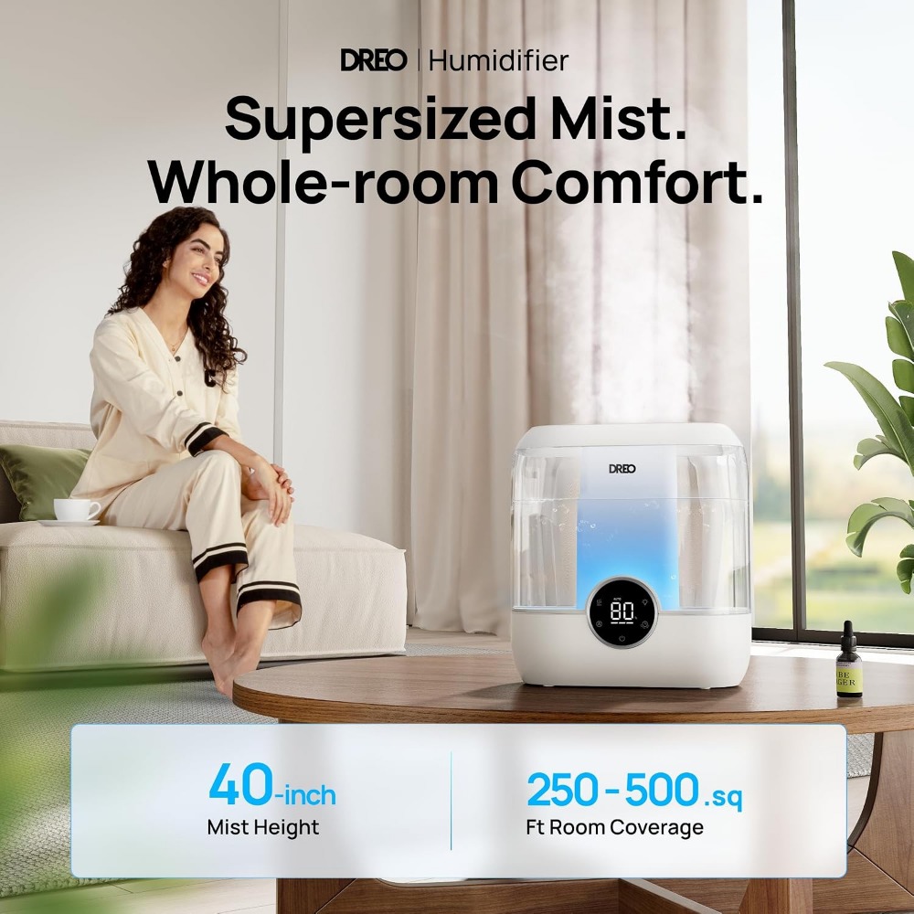 6L Humidifiers Bedroom 60H Run - Humidifier Nursery Quiet review and price