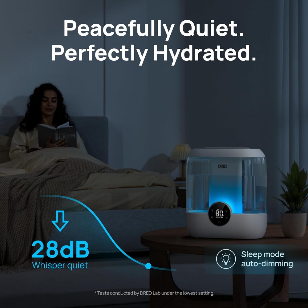 6L Humidifiers Bedroom 60H Run - Humidifier Nursery Quiet review and price