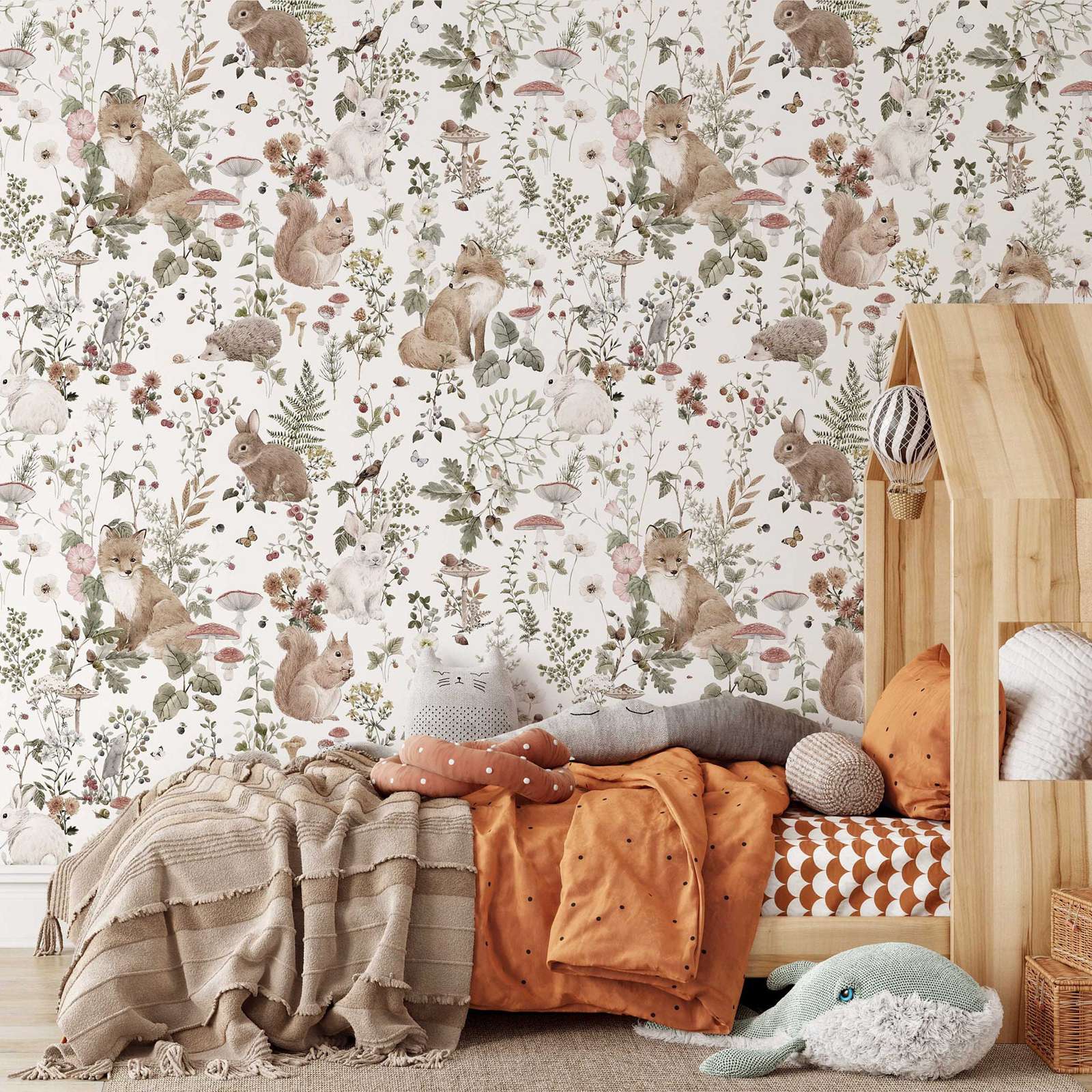 Forest Babies MuraL, Boys Nurs - Baby Nursery Vintage review and price