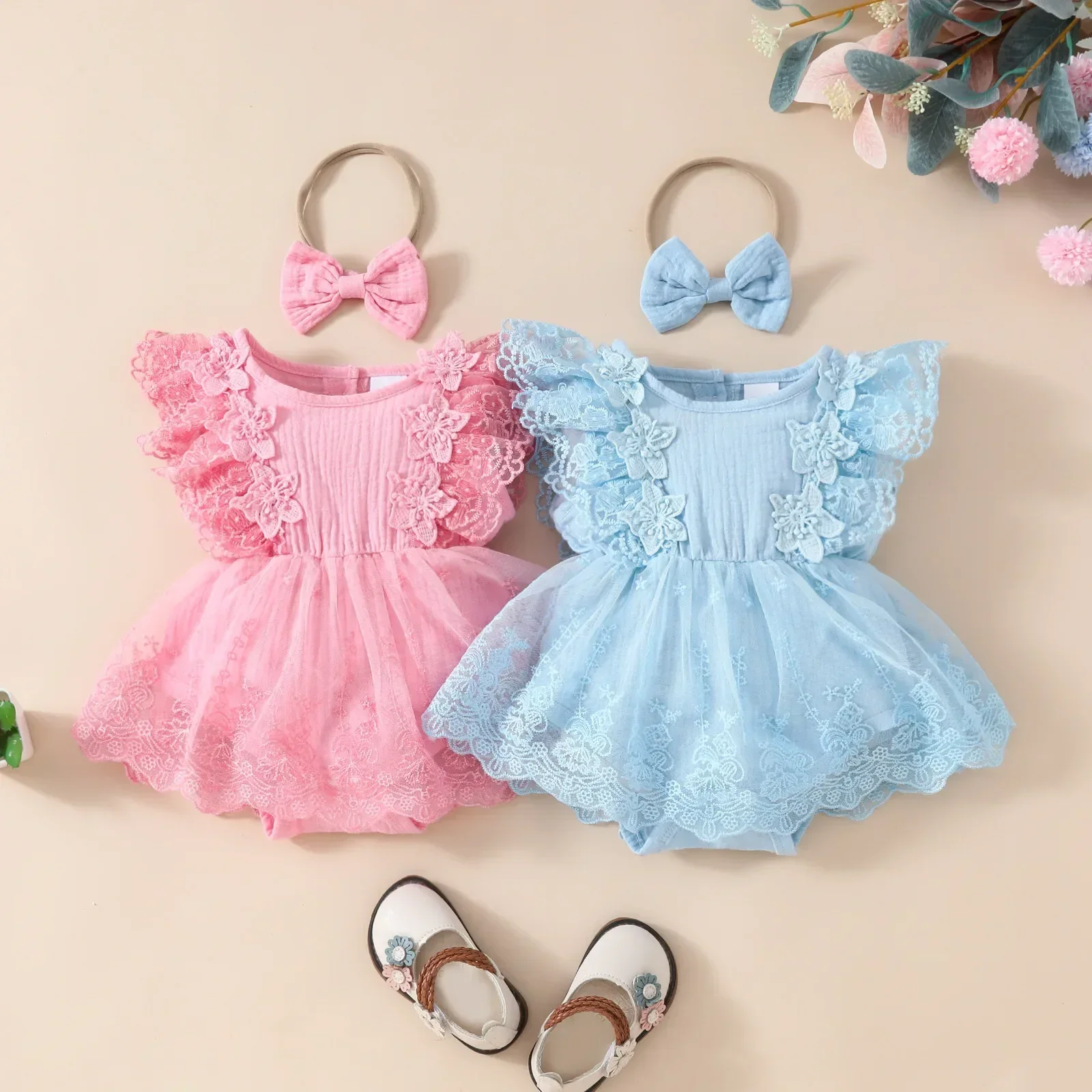 Newborn Romper Girls Dress Bab - Baby Nursery Embroidery review and price