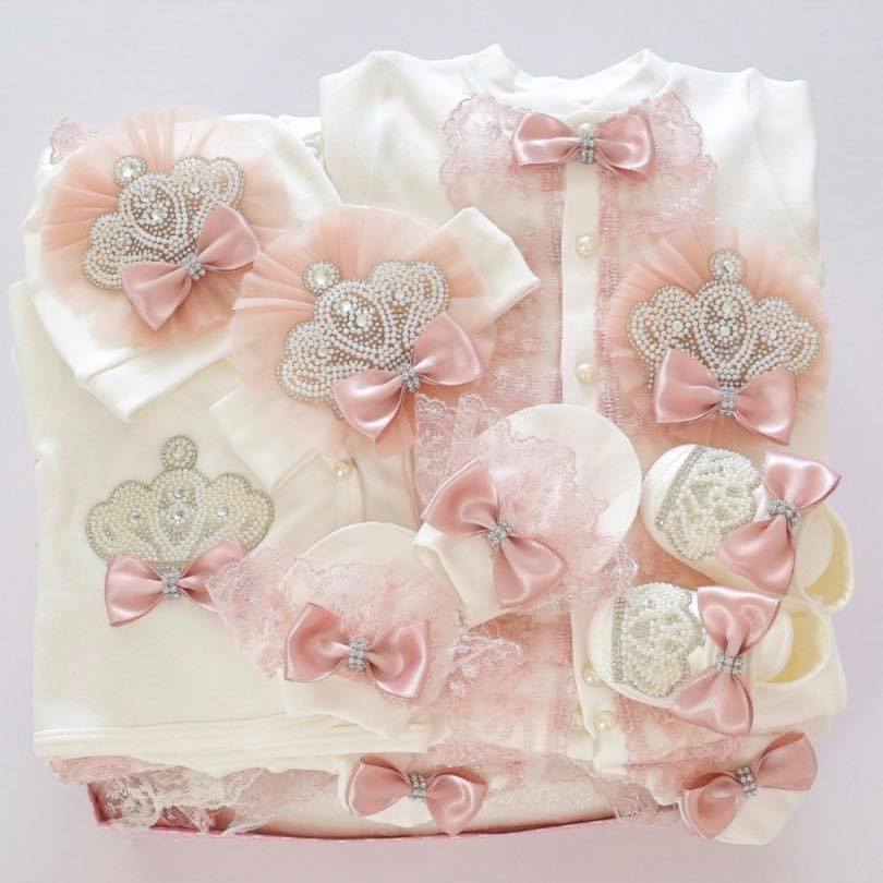 Dollbling 5pcs Newborn Welcome - Baby Nursery Embroidery review and price