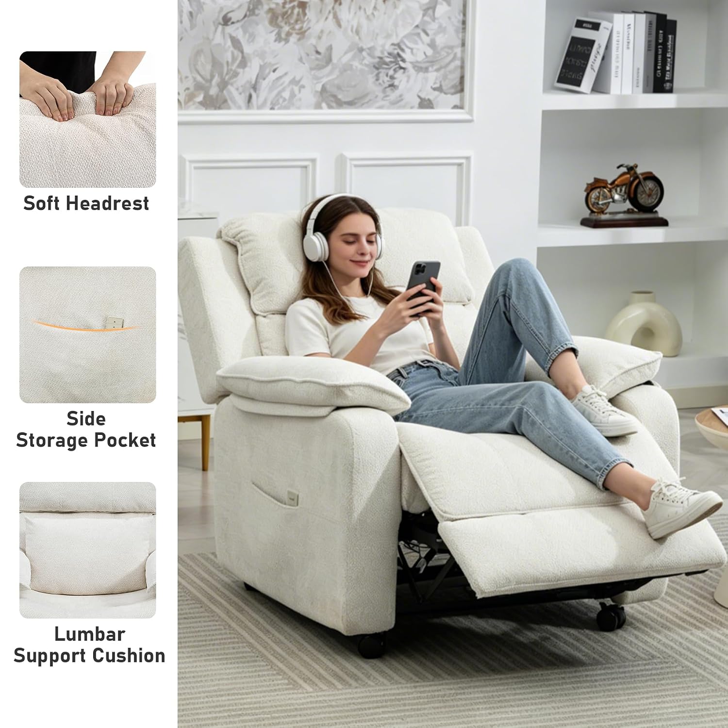 Recliner Chair for Adults, Rea - Rocking Chair Nursery review and price