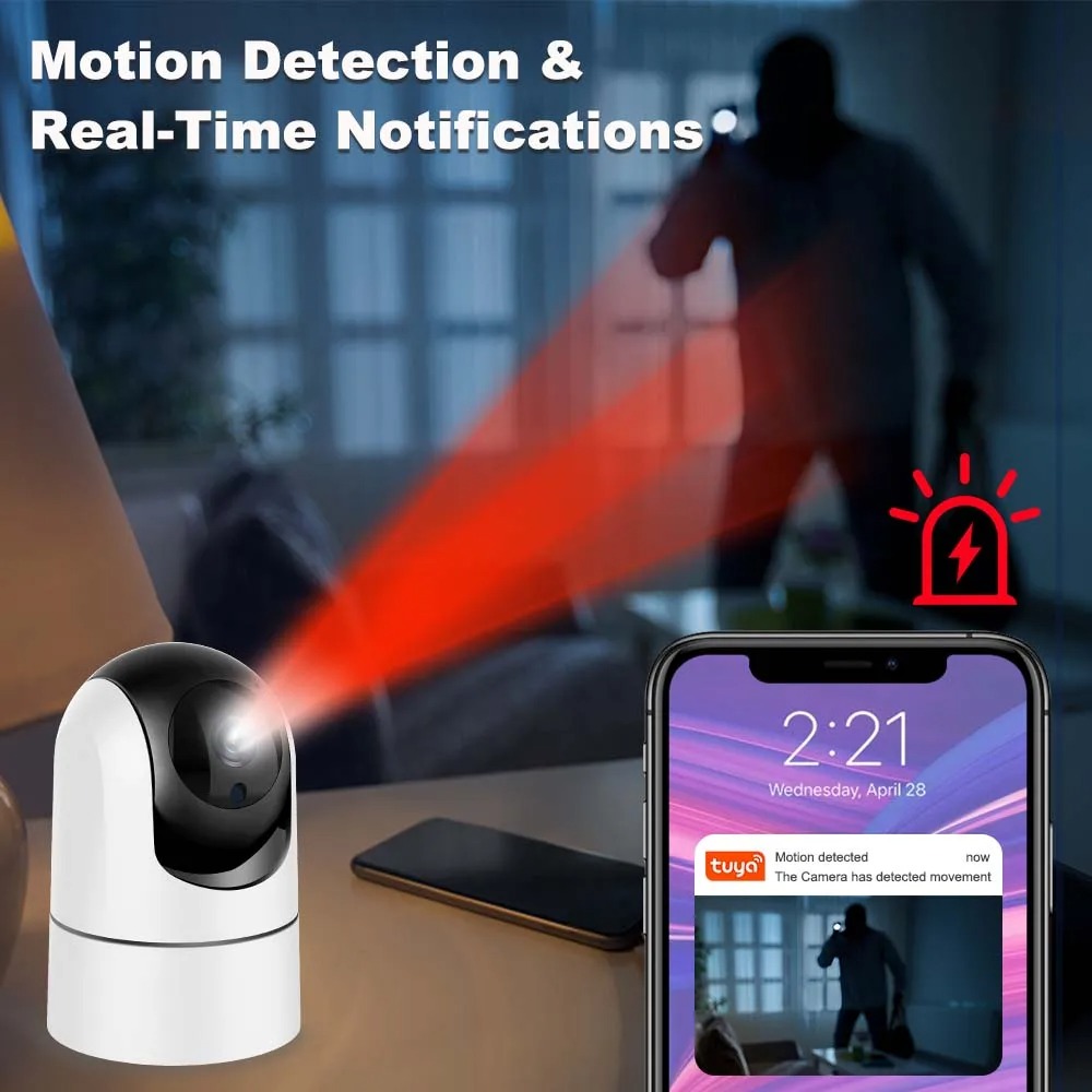 6MP WiFi Camera Tuya Smart Hom - Baby Nursery Camera review and price