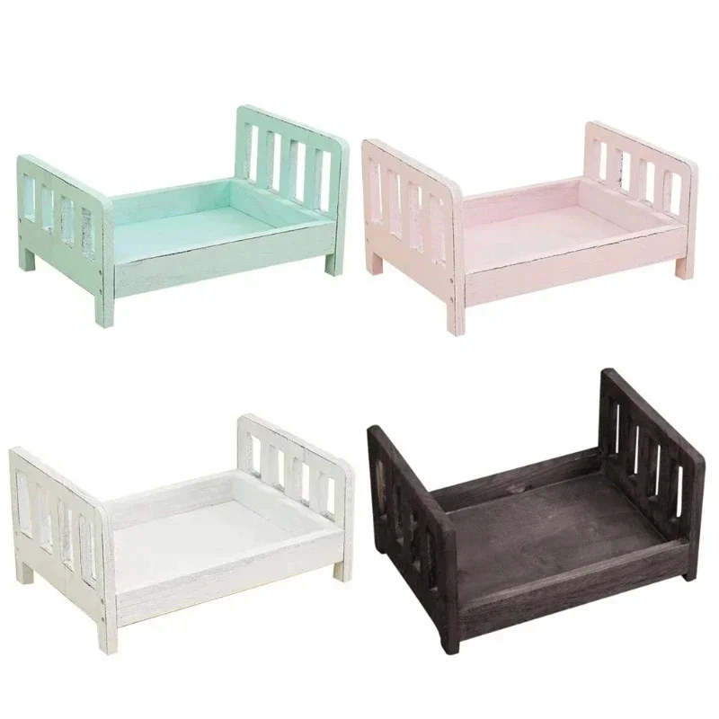 Infant Posing Sofa Retro Wood  - Baby Nursery Bed review and price
