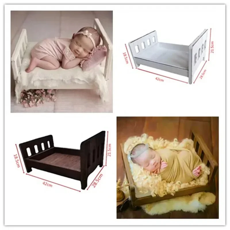 Infant Posing Sofa Retro Wood  - Baby Nursery Bed review and price