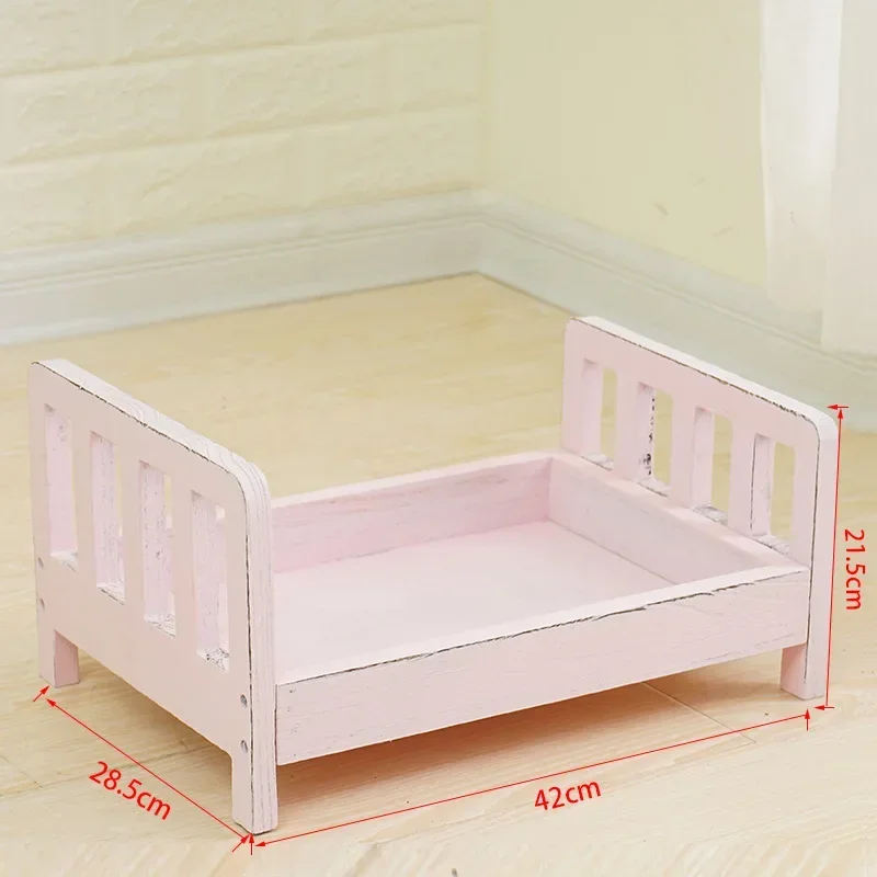 Infant Posing Sofa Retro Wood  - Baby Nursery Bed review and price