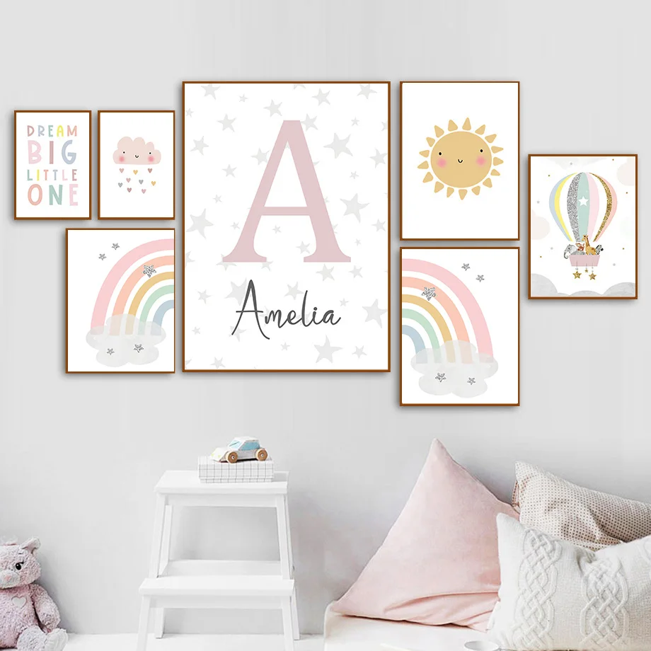 Giraffe Elephant Hot Balloon S - Baby Nursery Wall Decor review and price