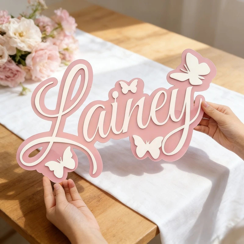 Personalized Baby Name Plaque, - Baby Nursery Wall Decor review and price