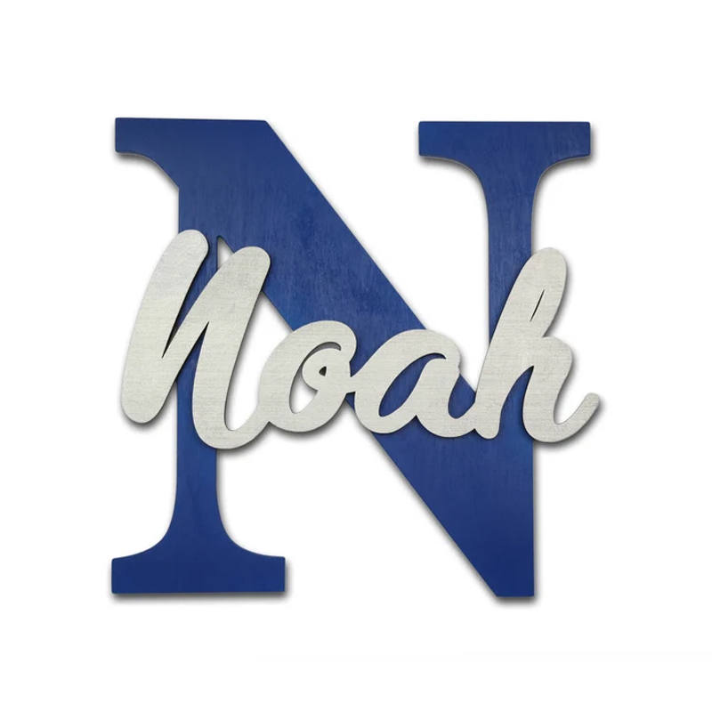 Wooden Letters, Baby Nursery W - Baby Nursery Hanging Decor review and price