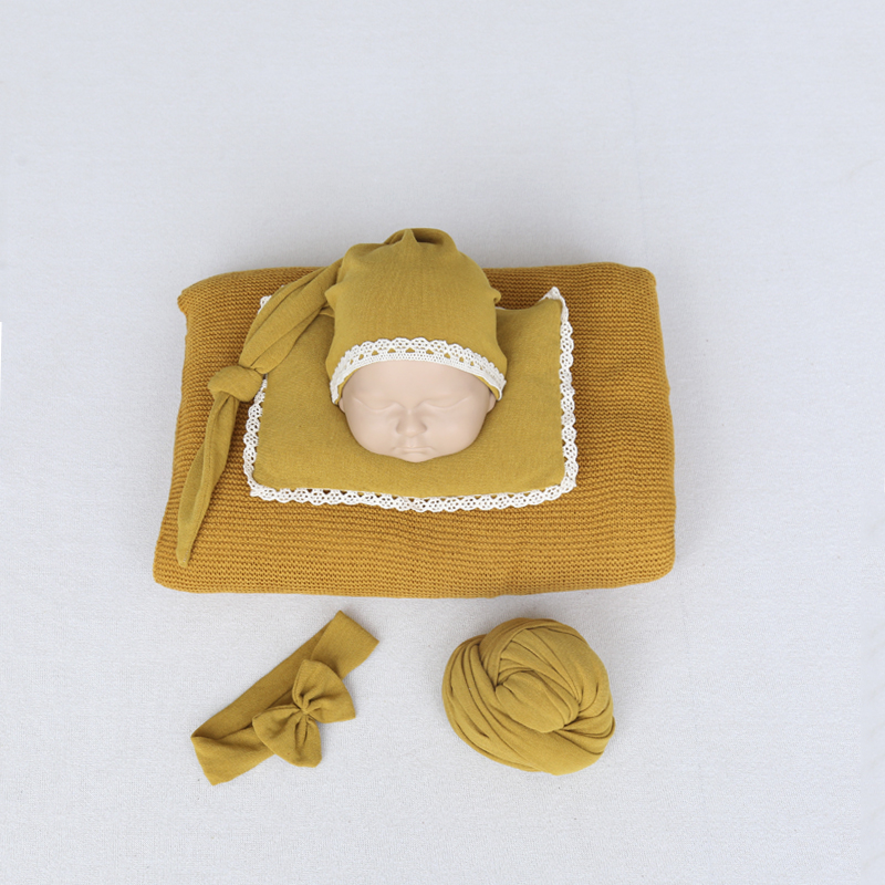 Newborn knitted blanket stretc - Baby Nursery Set review and price