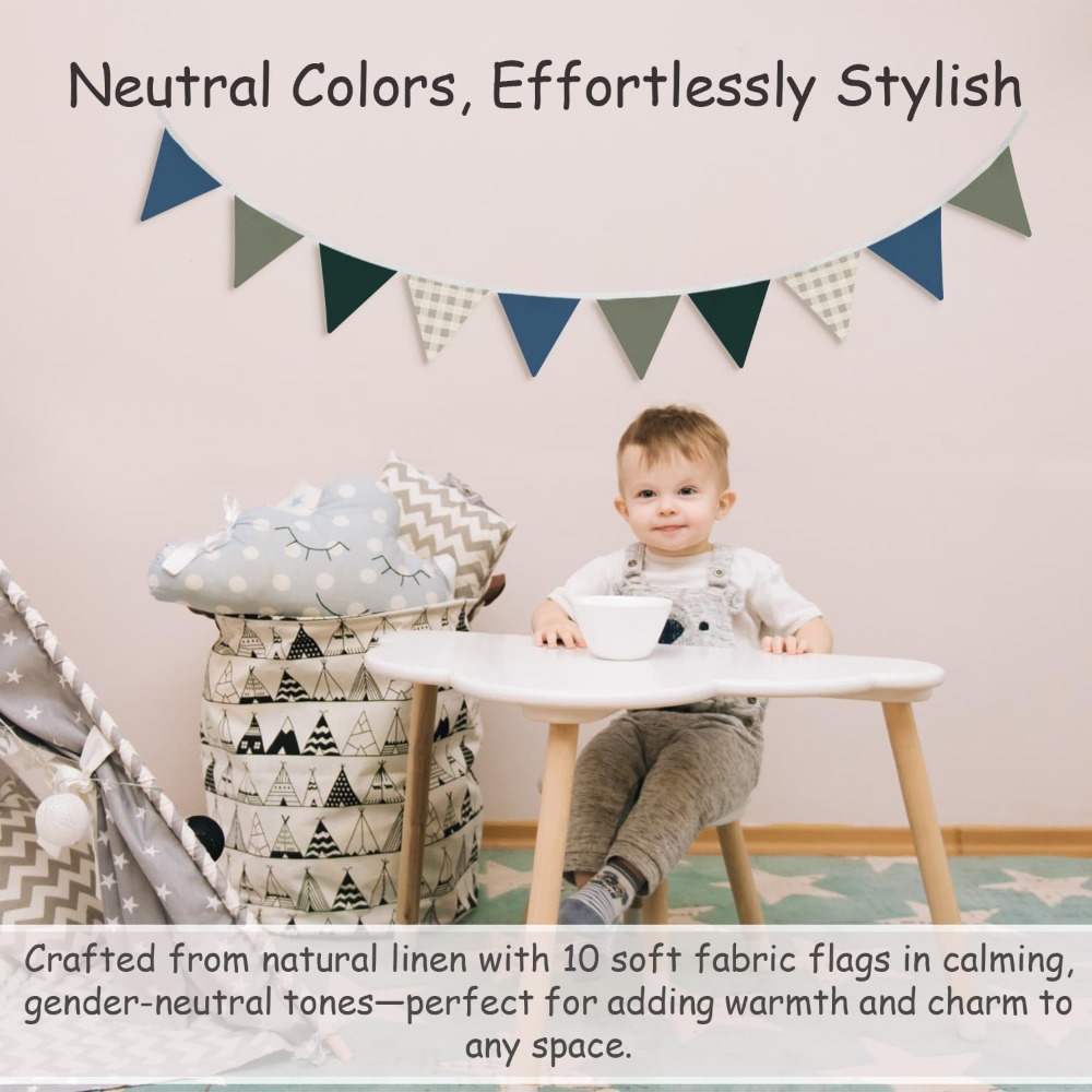 11ft Garland Triangle Banners  - Baby Nursery Bunting review and price
