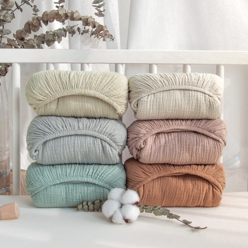 Soft Breathable Muslin Cotton  - Baby Nursery Bed review and price